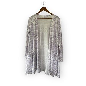 LuLaRoe open long cardigan